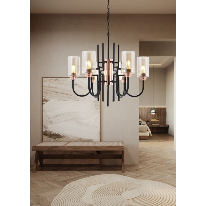 ALTILI ROSE GOLD AVİZE A-463-6RG