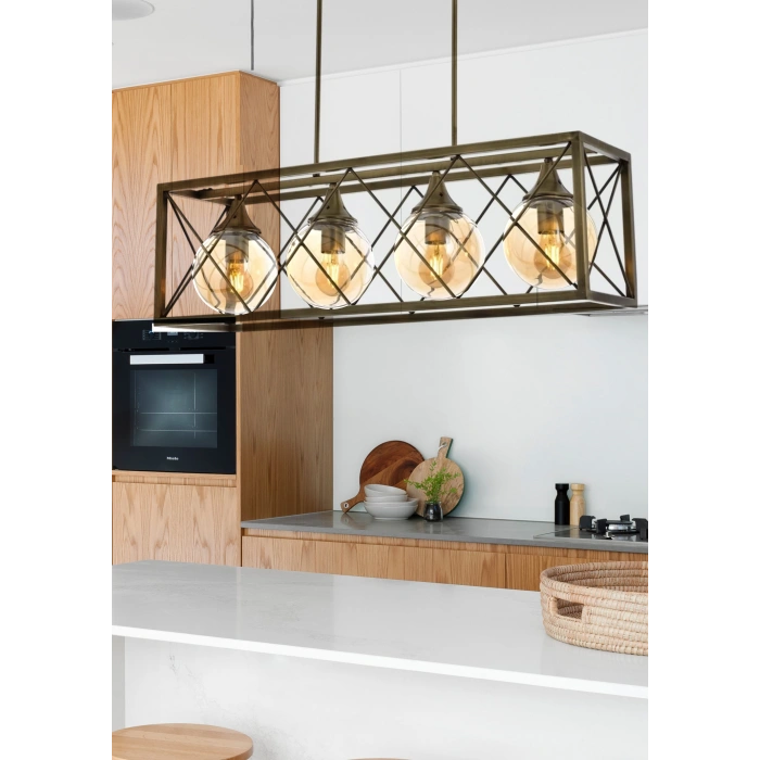 DÖRTLÜ AVİZE A-173-4YE