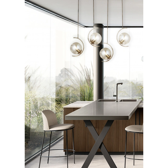 DÖRTLÜ SIRALI ESKİTME AVİZE A-165-4Y