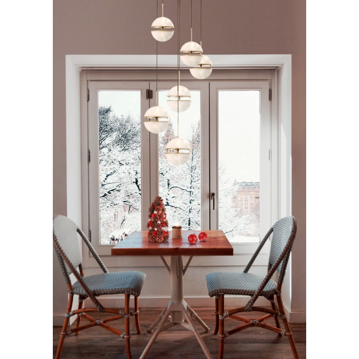 LEDLİ YUVARLAK ALTILI AVİZE A-167-6