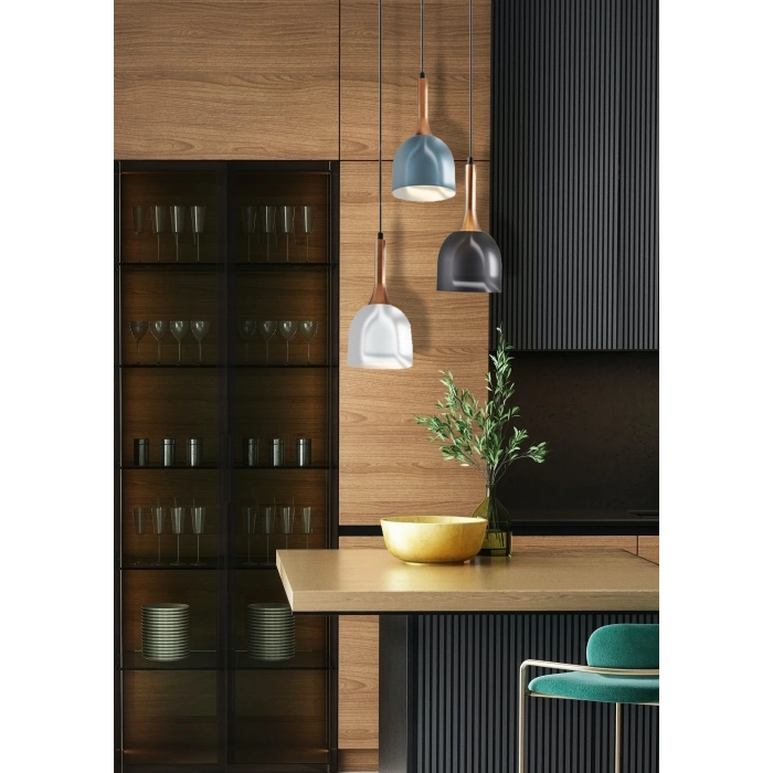 ÜÇLÜ YUVARLAK AVİZE ZC-512-3A-MIX