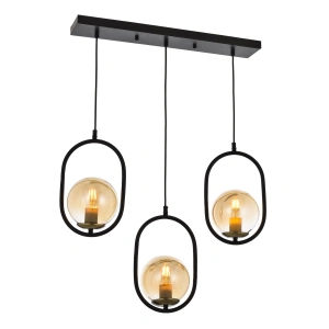 ÜÇLÜ SİYAH AVİZE A-427-3S