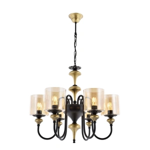 ALTILI SİYAH AVİZE A-461-6