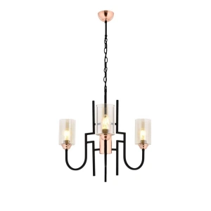 ÜÇLÜ ROSE GOLD AVİZE A-463-3RG