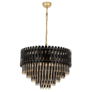 Siyah Boyalı Klasik Avize A-186-80CM