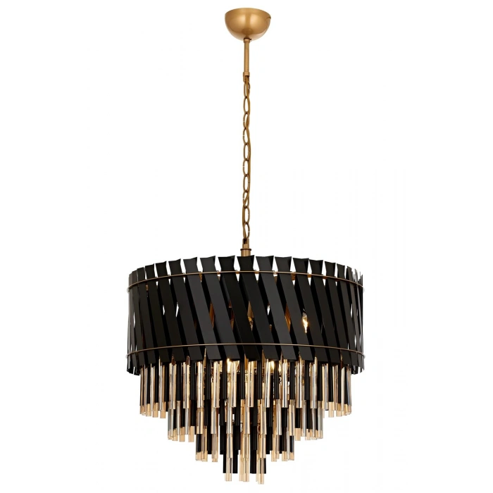 Siyah Boyalı Klasik Avize A-186-60CM