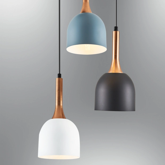 ÜÇLÜ YUVARLAK AVİZE ZC-512-3A-MIX