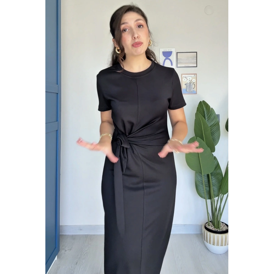 1 ALANA 1 BEDAVA BAĞLAMALI SİYAH