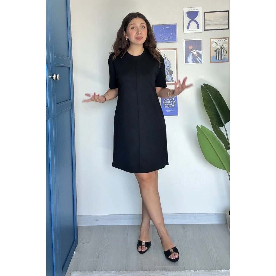 1 ALANA 1 BEDAVA ÇIMALI SİYAH