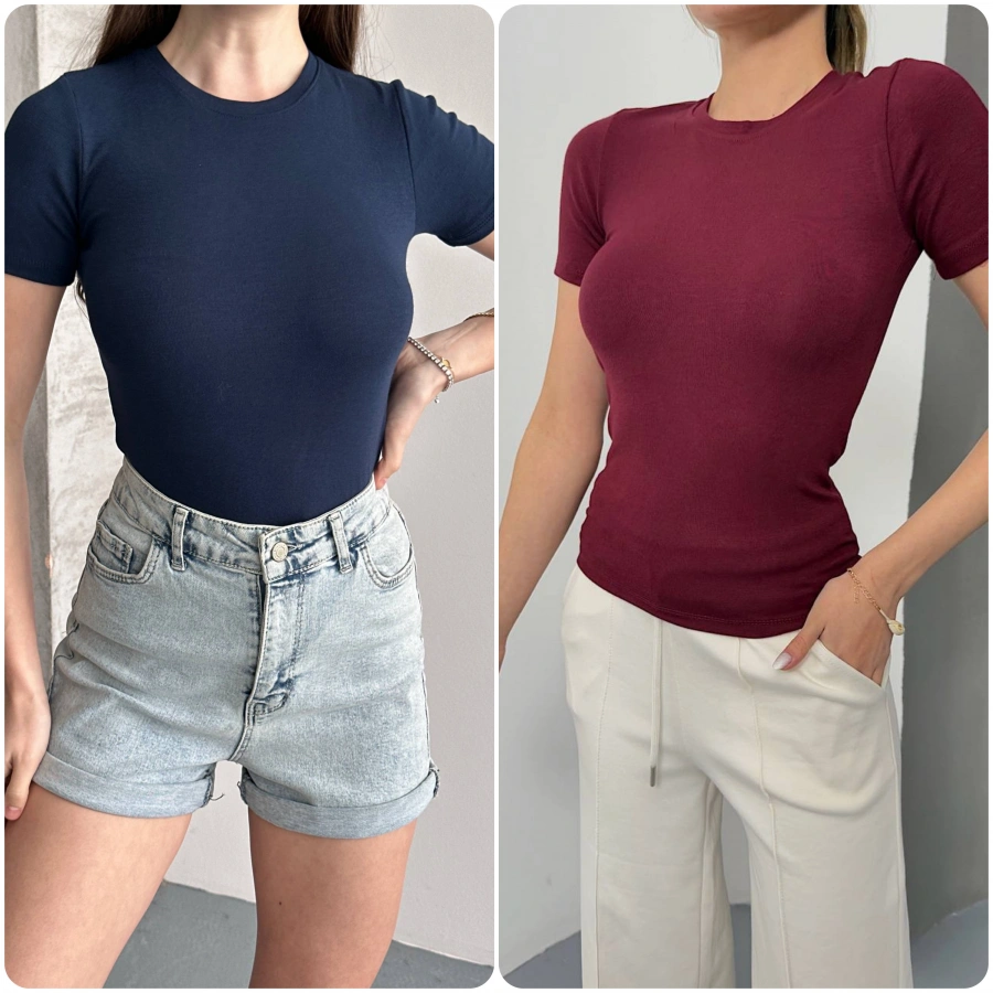 2 Li BADY (BORDO-LACİVERT)