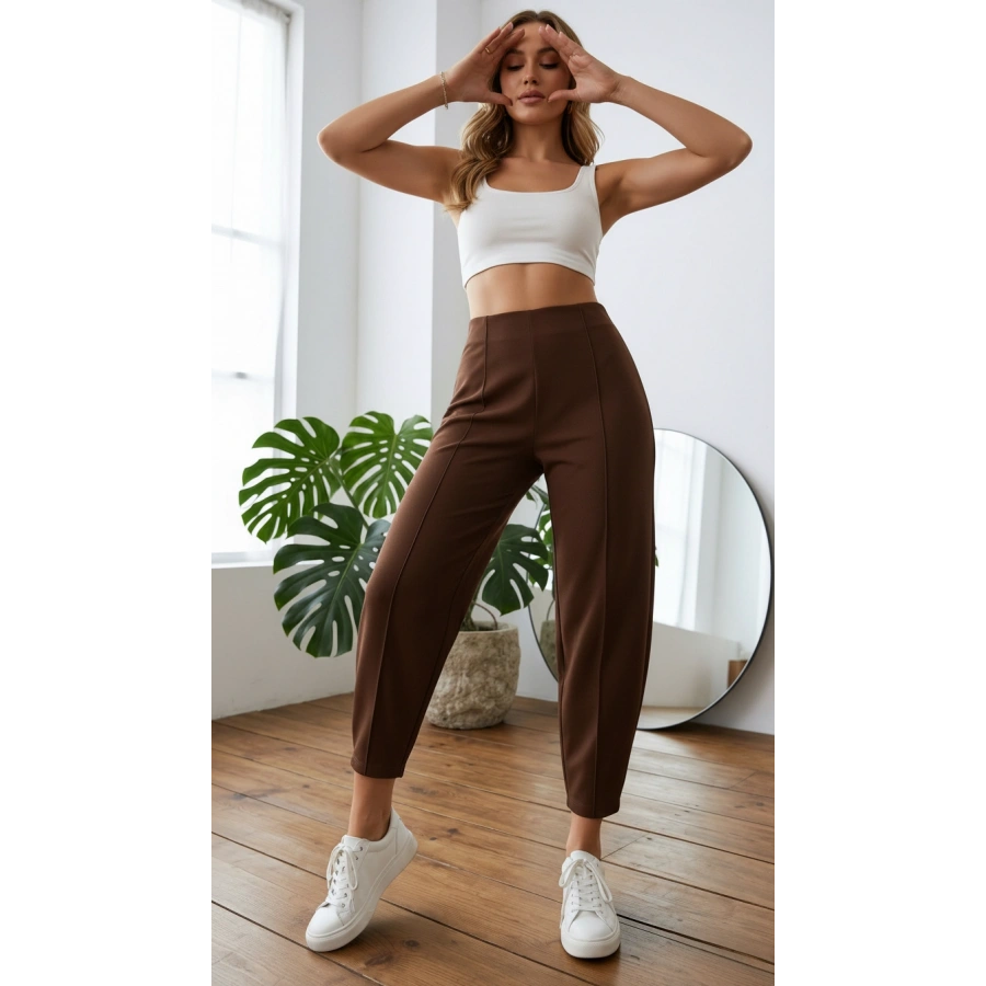 ARMİLA PANTOLON KAHVE