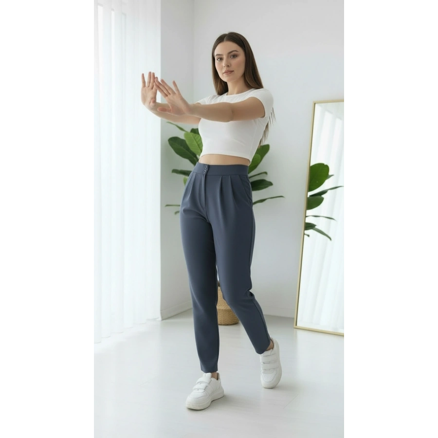Havuç FÜME Pantolon