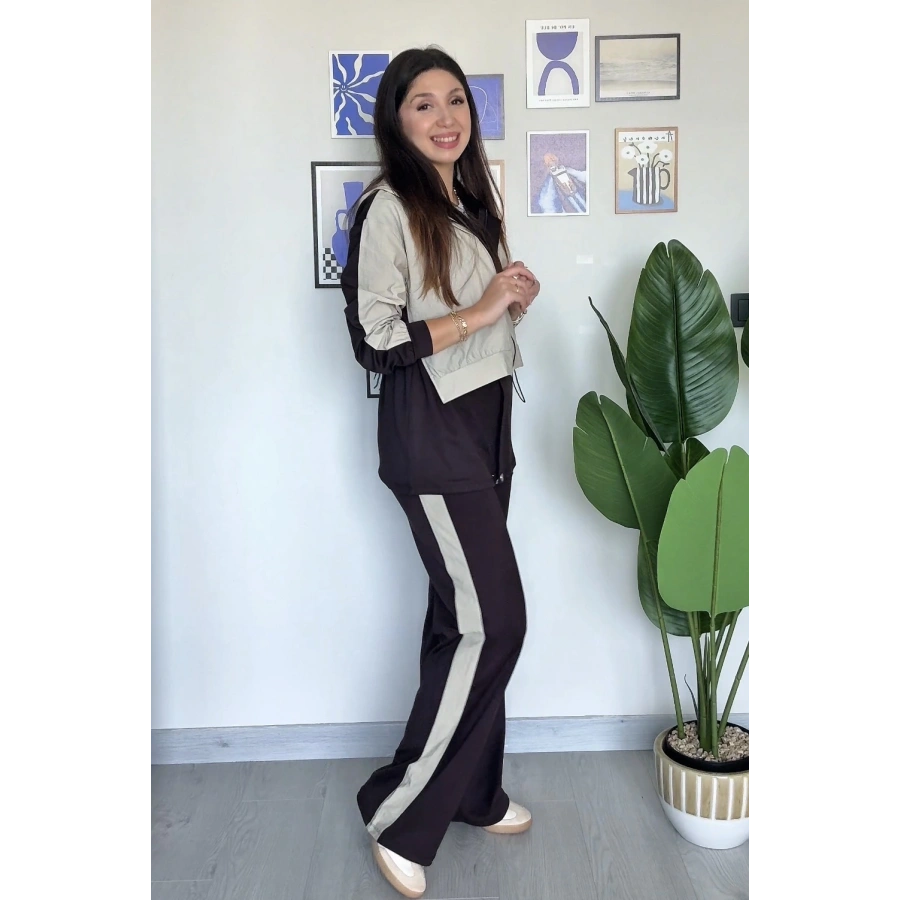 KAHVE PARAŞÜT DETAY TAKIM