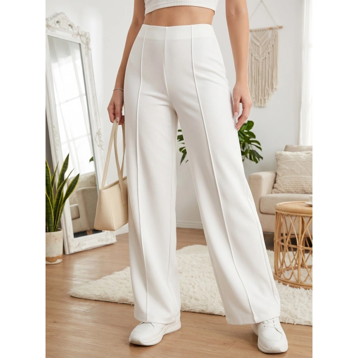 BEYAZ MİLA PANTOLON