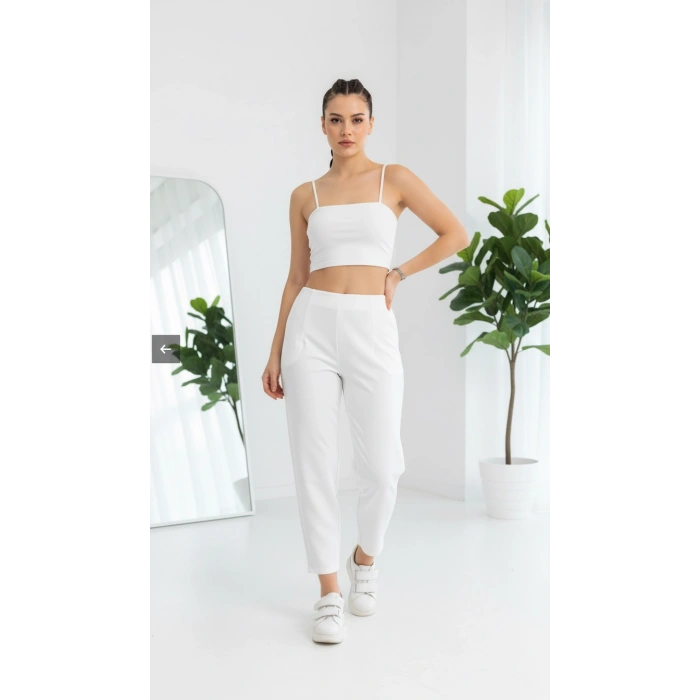 BALON BEYAZ PANTOLON