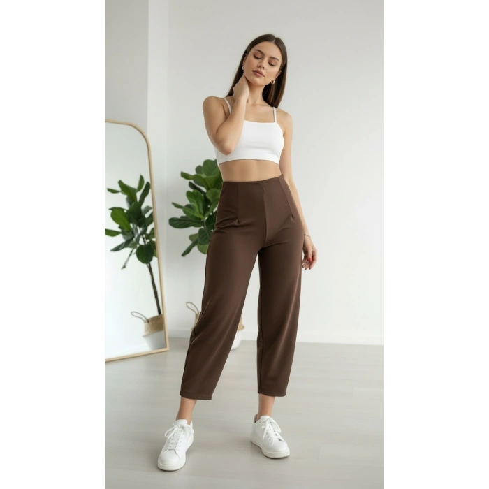 BALON KAHVE PANTOLON