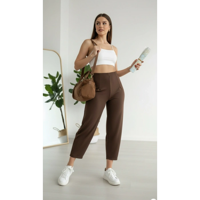 BALON KAHVE PANTOLON