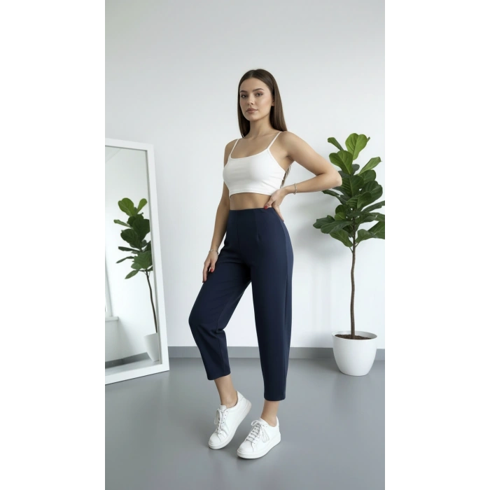 BALON LACİVERT PANTOLON