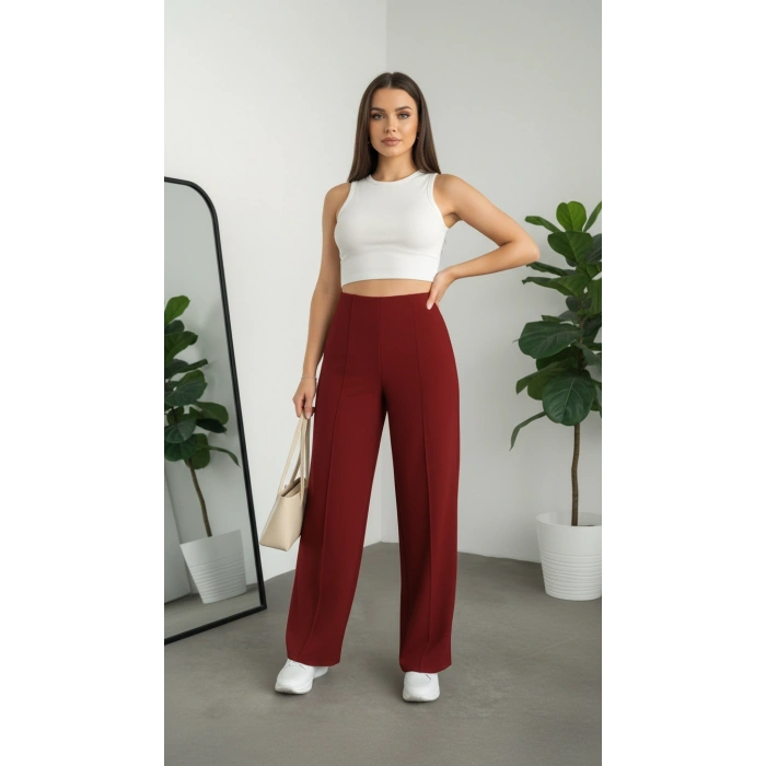 BORDO MİLA PANTOLON