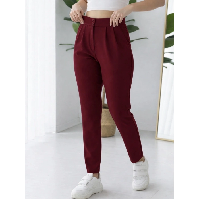 Havuç BORDO Pantolon
