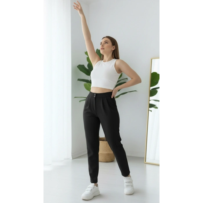 Havuç SİYAH Pantolon