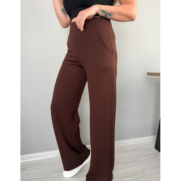 KORSAJ KEMER BEYAZ PANTOLON