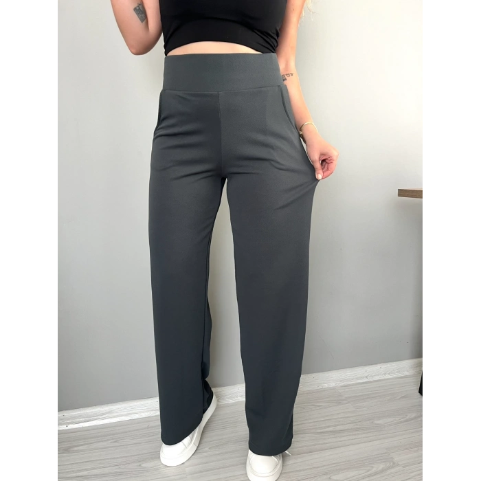 KORSAJ KEMER BEYAZ PANTOLON