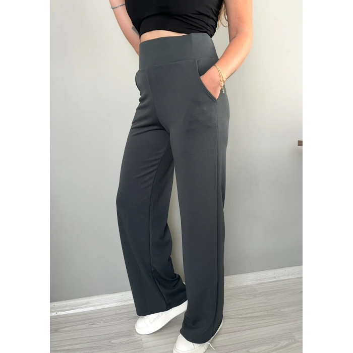 KORSAJ KEMER BEYAZ PANTOLON