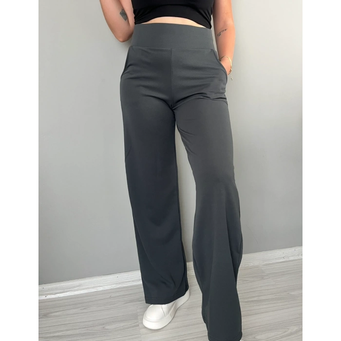 KORSAJ KEMER BEYAZ PANTOLON