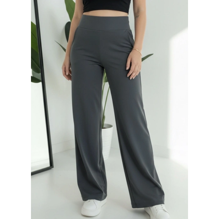 KORSAJ KEMER FÜME PANTOLON