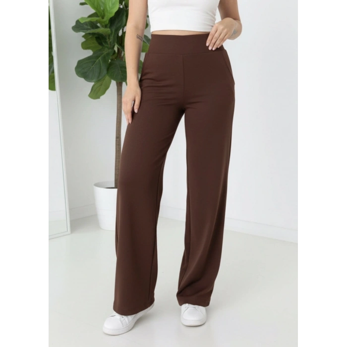 KORSAJ KEMER KAHVE PANTOLON