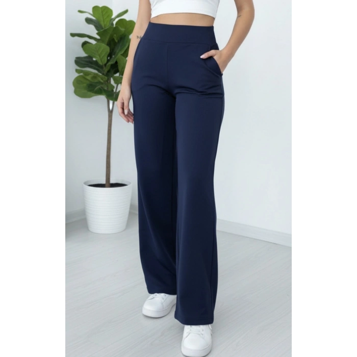 KORSAJ KEMER LACİVERT PANTOLON