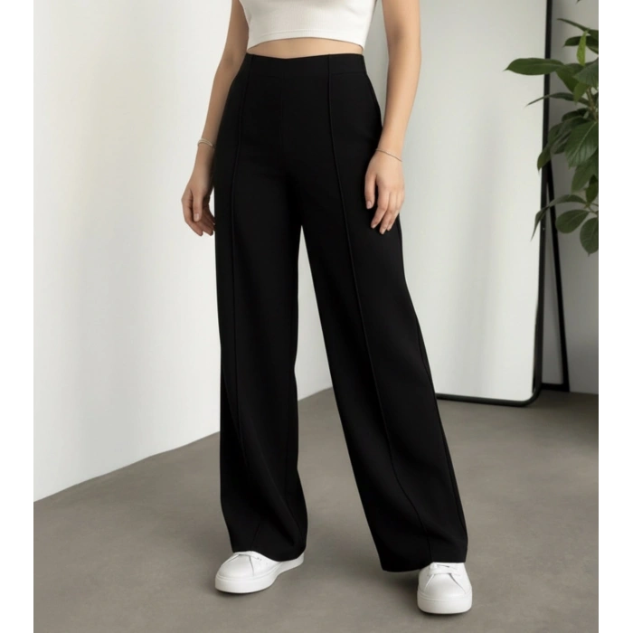 SİYAH MİLA PANTOLON