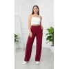 KORSAJ KEMER BORDO PANTOLON