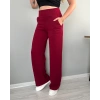 KORSAJ KEMER BORDO PANTOLON