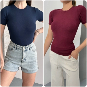 2 Li BADY (BORDO-LACİVERT)