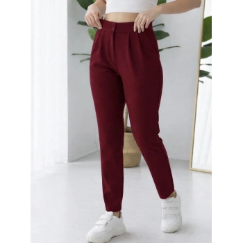 Havuç BORDO Pantolon