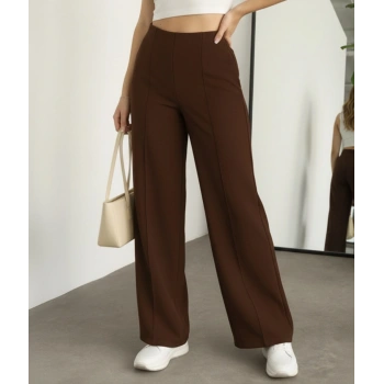 KAHVE MİLA PANTOLON