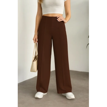 KAHVE MİLA PANTOLON