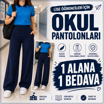 LACİ OKUL PANTOLONU