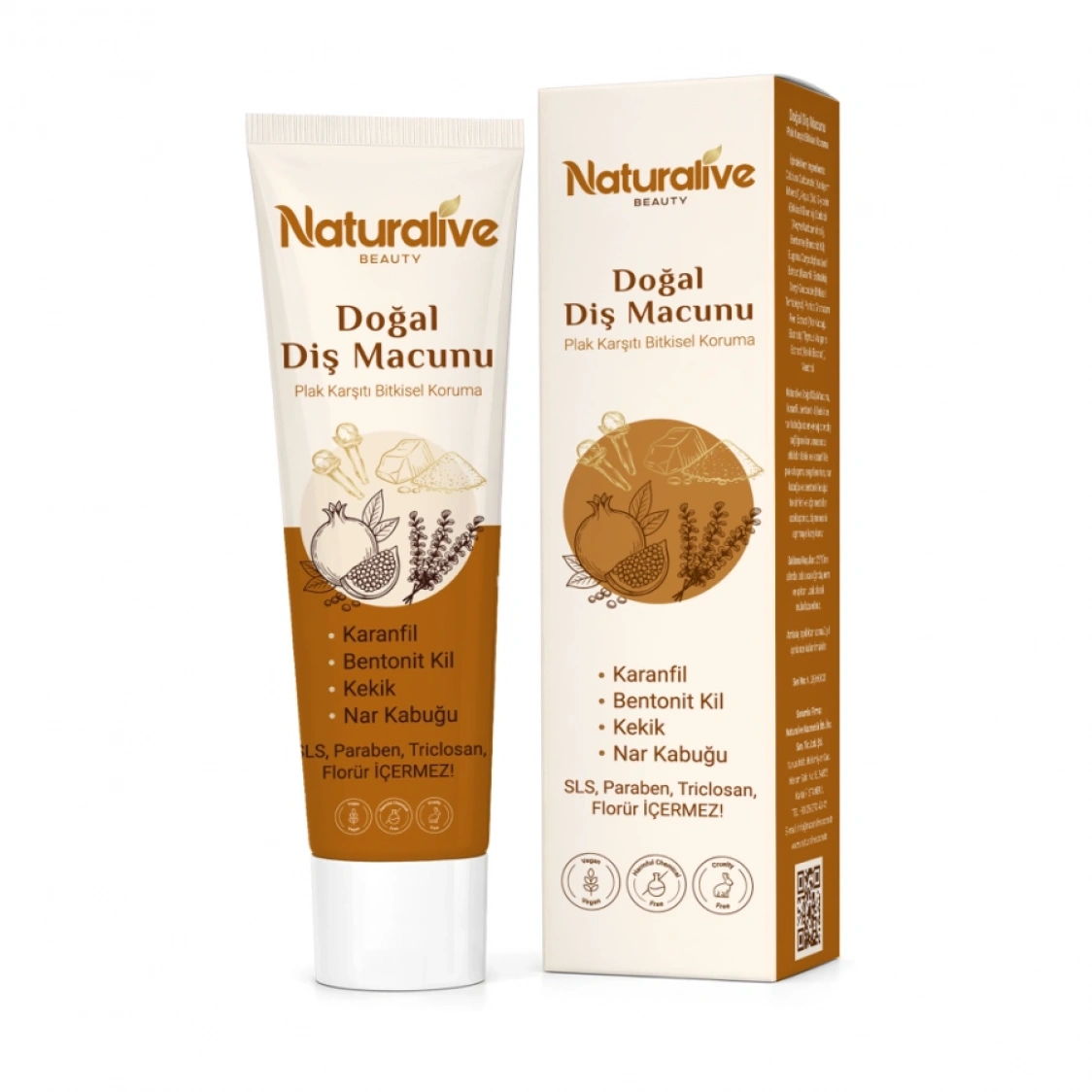 Karanfilli Doğal Diş Macunu 100 ml