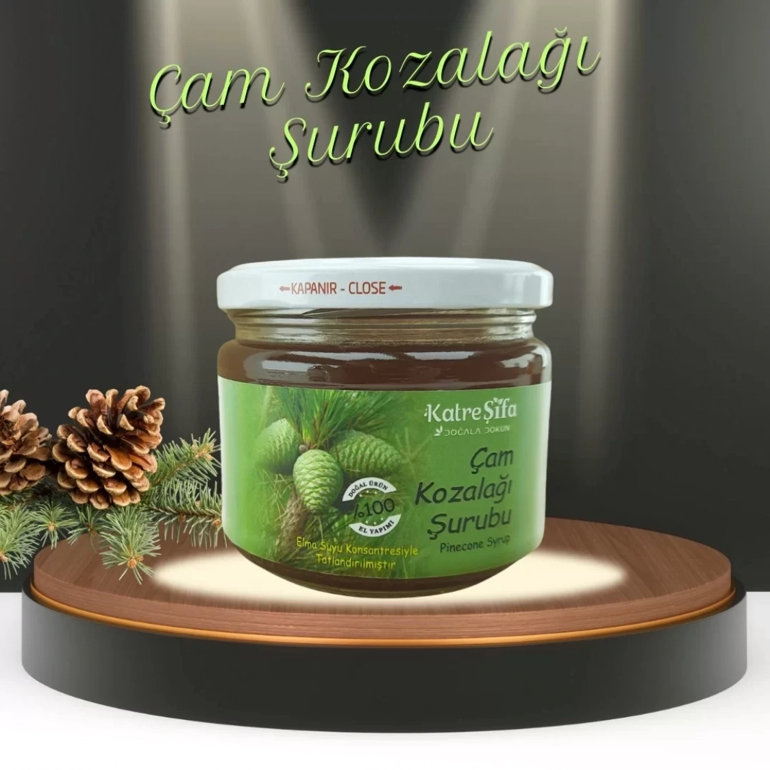 ÇAM KOZALAK ŞURUBU -ŞEKERSİZ-