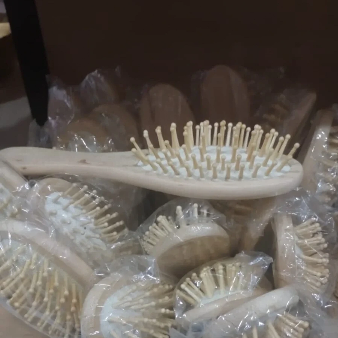 Fırça Tarak -Bambu İğne-