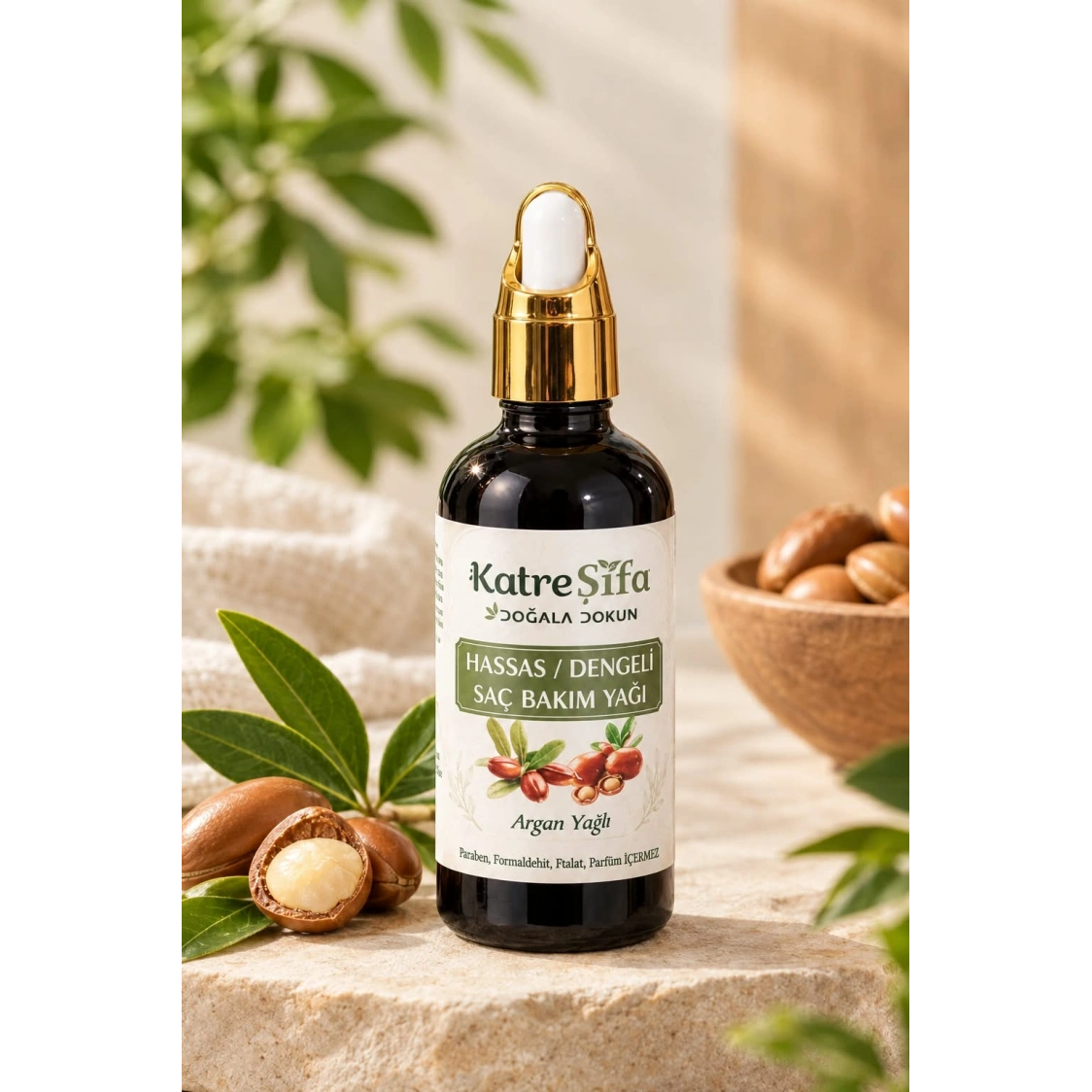 Hassas / Dengeli Saç Bakım Yağı 100 ml