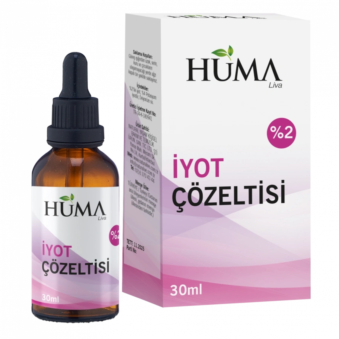 İyot Çözeltisi 30 ml