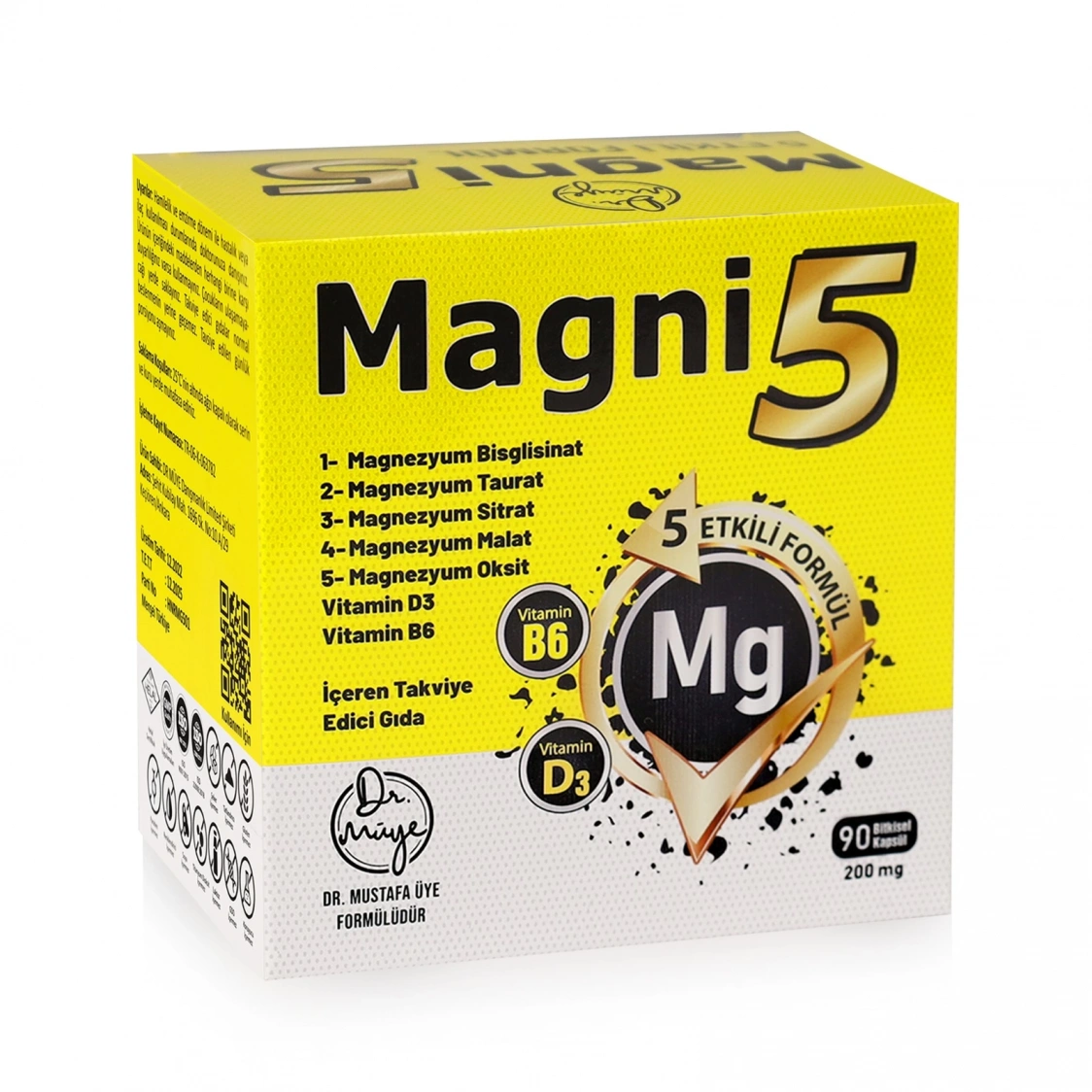 MAGNİ5 MAGNEZYUM TAKVİYESİ