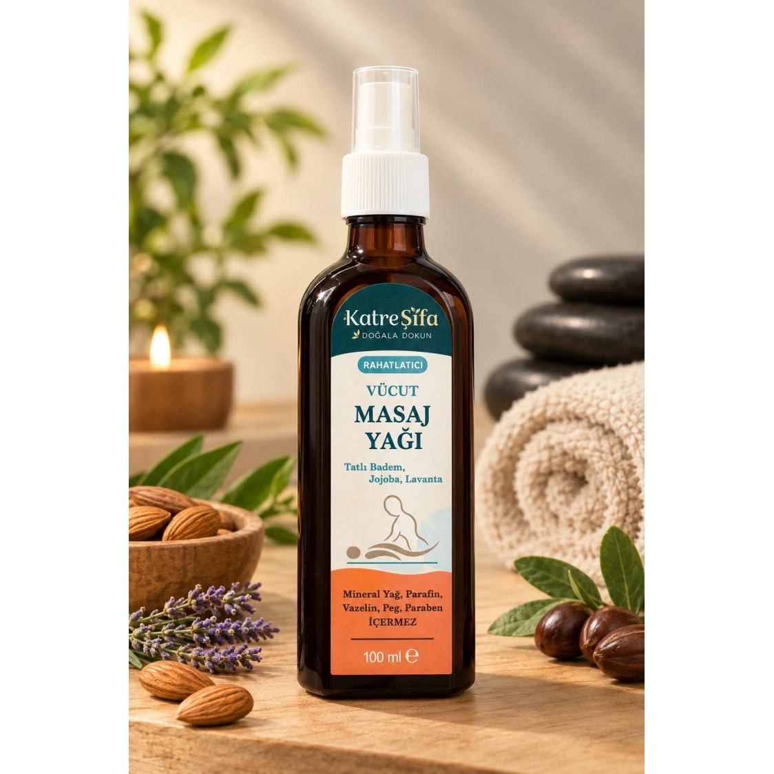 Rahatlatıcı Vücut Masaj Yağı 100 ml