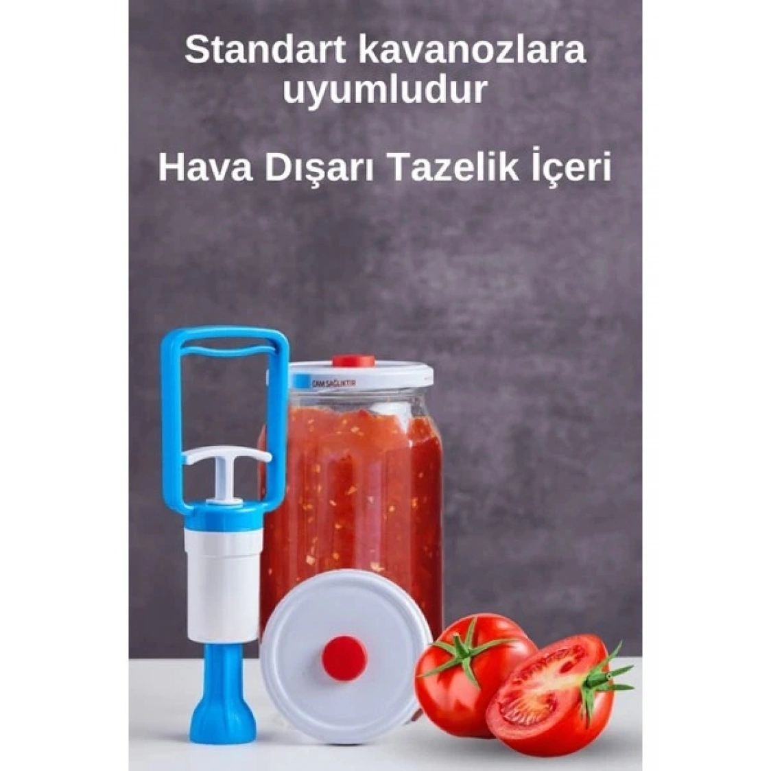 Vakumlu Kapak