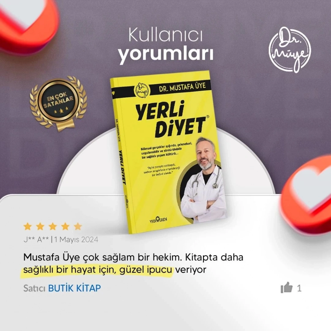 YERLİ DİYET KİTABI (Dr. Mustafa ÜYE)