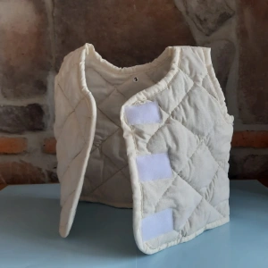 Yıkanmamış Koyun Yünü Yelek